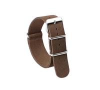 Veruying 20mm/22mm Reemplazo de correa de reloj deportivo de cuero de ante suave y transpirable para hombres y mujeres