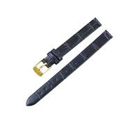 Veruying 8/10/12/14/16mm Reemplazo de correa de reloj de piel de vaca para mujer, suave y ligera, con patrón de bambú