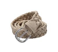 Veruying Cinturón casual trenzado de cuerda de algodón encerado vintage para hombres y mujeres de 100-130cm para jeans, pantalones cargo