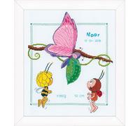 Vervaco de 0155750 Cruz - Cruz en gezählten, algodón, Blanco, 31 x 35 x 0,3 cm