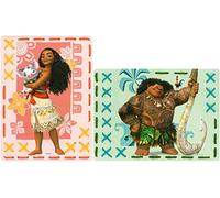 Vervaco Juego de 2 Tarjetas de Bordado Moana, Algodón, Blanc, 37.6 x 20 x 22 cm, 2 Pack
