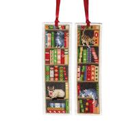 Vervaco Kit Bordado Punto De Cruz Contado Marcapáginas Manualidades juego de 2 GATOS EN ESTANTE Set Completo De Bordado Para Principiantes Regalo Para Amante De Libros ca. 6 x 20 cm Cross Stitch