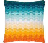 Vervaco Kit De Punto Largo DIY Cojin Decorativo Sofa DEGRADADO Creativo Regalo Bordado Kit Principiantes Manualidades Adultos Creativas ca. 40 x 40 cm Long Stitch Embroidery
