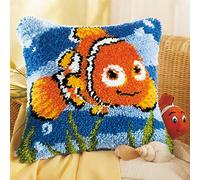Vervaco - Kit para cojín de Gancho, diseño de Nemo, Multicolor