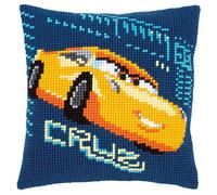 Vervaco - Kit para cojín de Punto de Cruz: cojín: Coches - Cruz