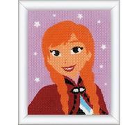 Vervaco - Kit para Tapiz, diseño de Anna de Frozen, Multicolor