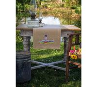 VERVACO Kit Punto Cruz Camino De Mesa Kit Completo Bordado Tela Impresa FAROS Decoracion Para Manualidades Principiantes Completo DIY Adultos Set Creativo Regalo ca. 40 x 100 cm Embroidery