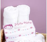 Vervaco Kits De Punto De Cruz Contado Caja de Pañuelos DIY Creativo Set Hello Kitty Manualidades Bordar Kit Principiantes Decoration, Fabric, Colores Variados, 9,6" x 4,8"
