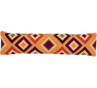 Vervaco Punto De Cruz Kit Cojin Puerta Entrada Decorativos Motivos Kilim Manualidades Adultos Decoracion Bordar Kit Principiantes Completo DIY Bordado Creativo Regalo ca. 80 x 20 cm Cross Stitch