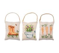 VERVACO Vevaco Kits De Punto De Cruz Contado Kit Decoración DIY Creativo Set JARDÍN JUEGO DE 3 Manualidades Bordar Kit Principiantes Decoration Hogar Regalo ca. 11 x 13 cm Cross Stitch Embroidery