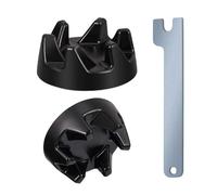Vervangingsonderdelen Blender - 9704230 Mixerkoppelingsset, Universele Aandrijfkoppeling, Zwart Apparaatreparatieonderdeel, Duurzame Connector, Onderhoudsaccessoire Inclusief Sleutel | Betrouwbare Res