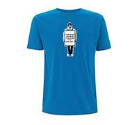 Verve T Shirt This is Music Single Poster Ashcroft Letras de canciones 1990 Indie, azul eléctrico, L