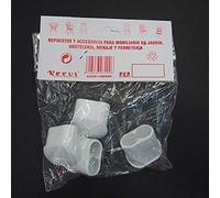 Vervi. S. L. Xxx29780 - Contera para mesa blister 4 piezas blanco