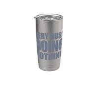 Very Busy Doing Nothing Vaso térmico de acero inoxidable de doble pared