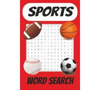 Very Cool Sports Word Search puzzle Book: Sports Word Puzzle Book for Kids, Teens, and Adults - Football, Basketball, Baseball, and More