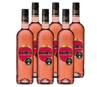 Very Frambois' Vino Rosado aromatizado Frambuesa - Bebida aromatizada a base de vino - Pack 6 botellas x 75cl - Sabor frambuesa natural, ideal aperitivo y verano.