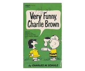 Very funny, Charlie Brown : selected cartoons from ""You're out of your mind, Charlie Brown, Vol. I / by Charles M. Schulz