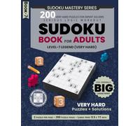 Very Hard Sudoku Puzzles: 200 Very Hard Sudoku Puzzles, Only for Expert-Level Thinkers, Two Puzzles Per Page, 8.5 x 11 Inch, Solutions Included (2 Puzzle/ Page | 200 Sudoku + Solutions | 8.5 x 11 in)