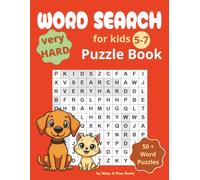 Very Hard Word Search for Kids Ages 5-7: Extra Challenging Puzzles to Build Vocabulary, Spelling, and Focus Skills (Valyo & Pepe Kids Word Search Series)