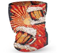 VERY IMPORTANT RUNNER - Braga de Cuello Deportiva Multifuncional - Fabricado con Material Reciclado, Ligera y Transpirable, 47x25cm y 33 Gramos - Running, Ciclismo, Senderismo, Moto (Cervezas)