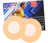 VERY IMPORTANT RUNNER - Pezoneras Running Hombre 35 mm Deportivas - Protector de Pezones para Correr - Adhesivo Fuerte y Núcleo Suave - Minimiza Rozaduras y Molestias - Desechables (10)