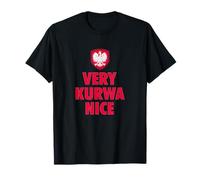 Very Kurwa Nice Poland Polska Polskie Camiseta