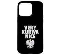 Very Kurwa Nice Poland Polska Polskie Carcasa para iPhone 15 Pro MAX