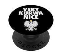 Very Kurwa Nice Poland Polska Polskie PopSockets PopGrip Adhesivo