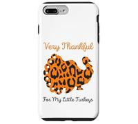 Very Thankful For My Little Turkeys FunThanksgiving Pavo Carcasa para iPhone 7 Plus/8 Plus