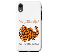 Very Thankful For My Little Turkeys FunThanksgiving Pavo Carcasa para iPhone XR