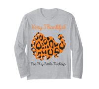 Very Thankful For My Little Turkeys FunThanksgiving Pavo Manga Larga