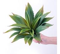 Veryhome Plantas Suculentas Plantas Artificiales De Aloes, Plantas Suculentas Animales Grandes De 12,5 Pulgadas, Sin Fijar, Decoración Verde Interior Y Exterior Bricolada A Mano De Alta Gama (Verde)