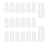 Vesaneae 20 Piezas Boquillas Alcoholímetro AT818, Boquillas Limpias para Probador de Alcohol, Boquilla Bianco Probador de Alcohol, Boquilla de Respiración para Uso Personal y Profesional (AT818)