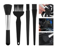 Vesaneae 4 Piezas Cepillos Antiestáticos ESD, Brochas de Limpieza para Teclado, Pinceles Antiestáticos para Cámara, Kit Cepillo de Limpieza de Polvo para Cámara Teclado Ordenador Placa Madre