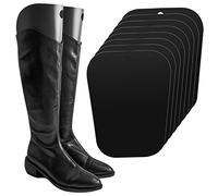 Vesaneae 8 Piezas Insertos de Formas de Botas, Hormas de Botas, Soportes de Botas Altas Plastico, Negro Moldeador de Botas, Árboles de Botas Largas, Tensores de Botas para Mujeres Niñas Hombres