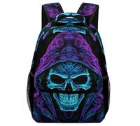 VesFy Cool Calavera Mochila Niña Niño Esqueleto Morral Para Portátil Daypack Casual Mochila Escolar Mochila Infantil De Gran Capacidad Para Niños Y Niñas One Size