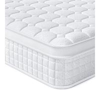 Vesgantti Colchón híbrido de 140 x 200, H3, 7 Zonas, Alivio de presión, colchón ortopédico, colchón de muelles ensacados con Certificado Öko-Tex, Transpirable (30 cm, Parte Superior Ajustada), Color