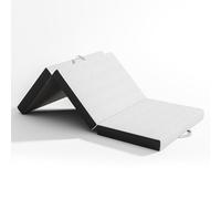 Vesgantti Colchón plegable de espuma de memoria de gel, colchón plegable para invitados, colchón de viaje con funda lavable, colchón plegable para camping, sillón con certificado Öko-Tex (10 cm, 135 x
