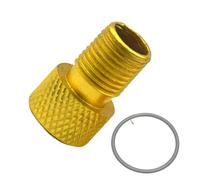 Vesidoloy de Aluminio para neumáticos de Bicicleta, convertidor de vástago de neumático de Bicicleta, convertidor de válvula de Herramienta Reutilizable, Adaptador de Boquilla de inflador