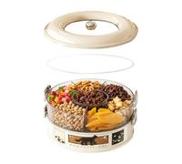 Vesidoloy De Aperitivos - Giratorio De Ancha Y Apilable | Contenedores Reutilizables para dillos,Contenedores Para Familia, Estudiantes, Adultos, Hombres, Mujeres, Cocina, Hogar, Interior, Oficina,