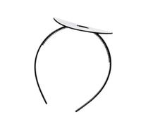 Vesidoloy Diadema para sombrero de graduación, banda anticaída para sombrero de graduación, accesorios para la cabeza para celebración de ceremonia, asegura tu casco y peinado