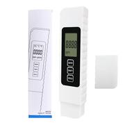 Vesidoloy Medidor De - Medidor Digital De Calidad De Agua y EC - Herramienta Portátil Con Termómetro Y Precisión Para Hogar Piscinas 0-9990ppm
