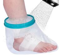 VESKIMER Funda de pie 100% impermeable para ducha de adultos, baño, reutilizable, protector de pies hermético