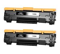 Veson Cartucho de tóner 142A W1420A compatible con HP 142A W1420A 142X | Tóner con chip para HP LaserJet MFP M140w M110w M110 MFP M140 MFP M139w M139 142X W1420X 2 Negro