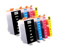 Veson Cartuchos de tinta 920XL compatibles con HP 920 XL 8 Multipack (2 negros, 2 cian, 2 magenta, 2 amarillos) para cartuchos HP Officejet 7500A 7000 6000 6500 A (8 unidades)