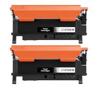 Veson CLT-407 Compatible con Tóner Samsung CLT-4072S CLT-409S Negro, para Samsung CLX-3185 Toner CLP-320 CLP-321N CLP-325 CLP-325W CLP-326 CLX-3180 CLX-3186 (2 Negros)