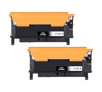 Veson CLT-K404S Negro Tóner para Samsung C480W, Compatible con Samsung CLT-K404S CLT-P404C CLT 404S Tóner para Xpress SL C480W C480FW C430W C480FN C480 C430 C43X C48X Series (2 Negros)
