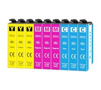 Veson Reemplazo para 603XL Cartuchos de Tinta Compatible con Epson XP-2100 XP-2105 XP-2150 XP-2155 XP-3100 XP-3150 XP-4100 XP-4105 XP-3105 XP4155 WF2830 WF2810 WF2850, 3 Amarillo, 3 Magenta, 3 Cian