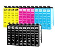 Veson T1295 Multipack de 20 cartuchos de tinta compatibles con Epson WF 3520 para Epson T1291 T1292 T1293 T1294, para Workforce WF-3540 WF-7515, Stylus SX235W SX420W SX525WD Stylus Office BX535WD