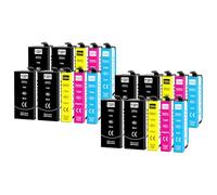 Veson T1306 Multipack Cartuchos de Impresora Compatible con Epson T1301 T1302 T1303 T1304 Cartuchos para Epson WF 3520 WF-3540 WF-7515, Stylus Office BX635FWD BX925FWD BX935FWD BX320FW SX525WD (20